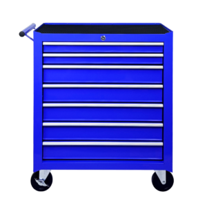 Rolling Tool Chest With 7-Drawer Tool Box With Wheels Multifunctional Tool Cart Mechanic Tool Storage Cabinet For Garage, Warehouse, Workshop, Repair Shop -BLUE