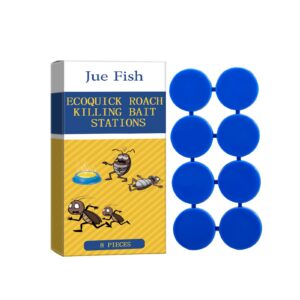 8pcs In 1box, Roach Killer Indoor Infestation, Roach Bait Gel Roach Traps Roach Repellent, Cockroach Killer Indoor Home For Small Large Cockroaches