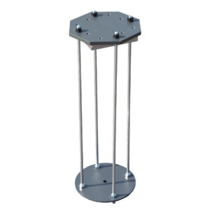 Patio Umbrella Base In Ground, Heavy-Duty Steel Construction For Stability, Supports Up To 700LBS, 7.8 X 7.8 X 22