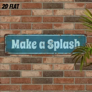 CIFbuy Aluminum Sign Decorative Wall Hanging For New Year Valentine Gift Home Ornament (TikTok, Temu Pick-up Service)