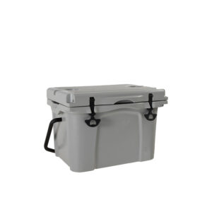 25QT Portable Cooler, Insulated Hard Cooler With Bottle Opener, Cup Holder, Forming Ruler, Travel, Beach, Camping, Fishing