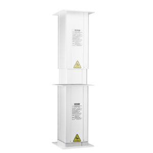176 Lbs Adjustable Electric Table Lifting Column System 14.2-31.1 In Height Range