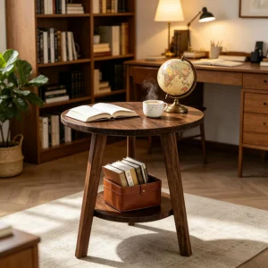 Rustic End Table for Bedroom