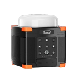 Flashfish FL9-A Multi-function Bluetooth Speaker | 56Wh Power Bank | Camping Light, 360° Surround Sound, USB-C, Bluetooth 5.0, 3-in-1 Power/Speaker/Home, Party, Outdoor Lighting