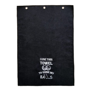 Two-piece Set Super Water Absorbent Printed Microfiber Embroidery Golf Towel