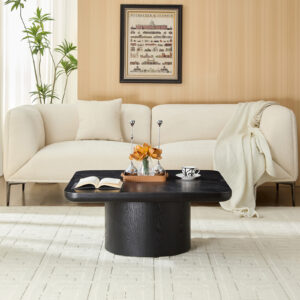 Square Coffee Table, Modern Design For Living Room Use,No Assembly